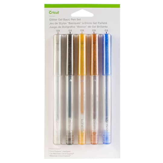 Cricut® Glitter Gel Pen Set, Basics